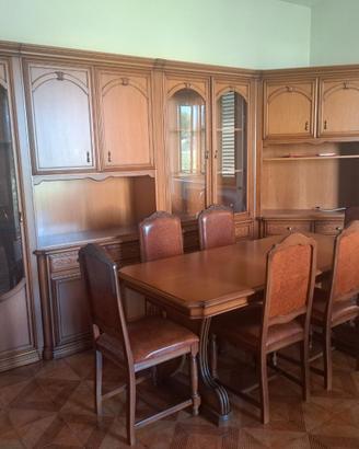Arredo sala pranzo anni 70