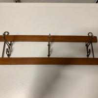 Antico appendino appendiabiti pieghevole Liberty