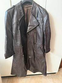 Trench in pelle