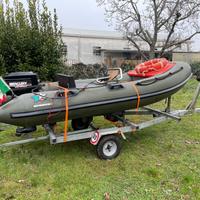 Gommone Novamarine 2 -  3,6m con Carrello