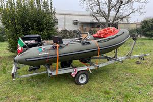 Gommone Novamarine 2 -  3,6m con Carrello