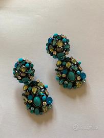 Orecchini Sodini azzurri