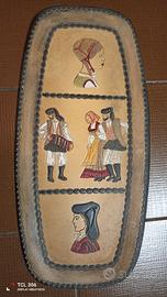 Arazzo quadro Sardo da parete / da muro vintage