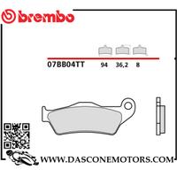 COPPIA PASTIGLIE BREMBO ORGANICHE