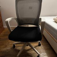 Sedia ergonomica da ufficio con schienale in rete