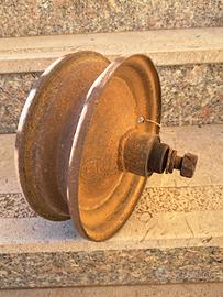 Cerchio e mozzo per ruota carriola o carretto