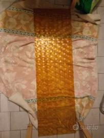 Vetro artistico stampato. Rullo giallo.