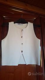 TOP Bianco ZARA  Taglia S  nuovo 