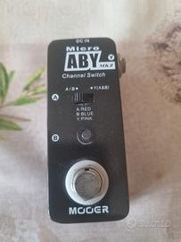 Moer micro ABY MKII channel switch pedal