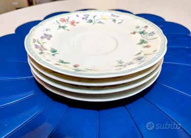 Piatti da dessert Fine Porcelain China, vintage 