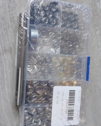 400 pezzi ,occhielli da 5 mm