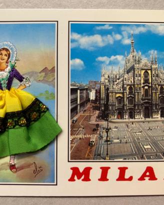 CARTOLINE VINTAGE "VESTITE"RARE ANNI'50/'60-Milano