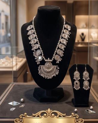 Parure Etnica Specchietti (Collana + Orecchini)
