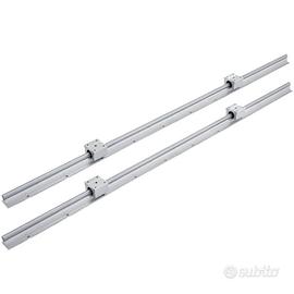 2 Rails Linear Bearing Guida lineare guida a slitt