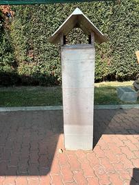 Canna fumaria in acciaio