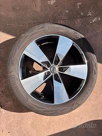 cerchi in lega + gomme  volvo