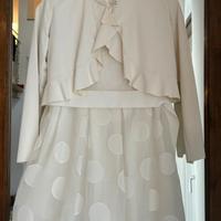 Vestito da comunione tg 11/12 anni