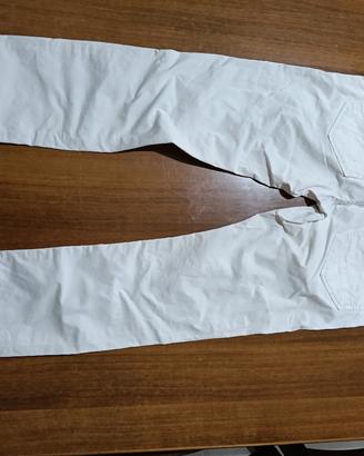 Jeans bianchi strappati DND Jeans