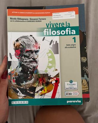 Libro di filosofia “Vivere la filosofia 1”