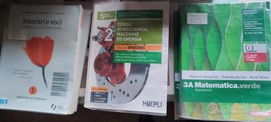 libri scolastici 2- 3 anno El  Vallauri Fossano 