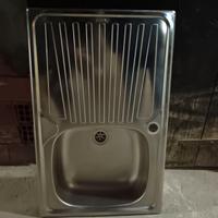 Lavandino acciaio inox
