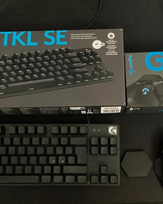 Kit  Logitech G413 TKL SE + G502 HERO con pesetti