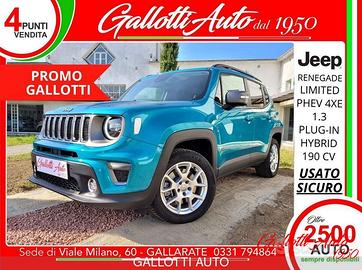 Jeep Renegade PHEV 4xe Limited-PROMO GALLOTTI