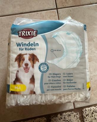 3 pacchi Trixie pannolini cane a fascia