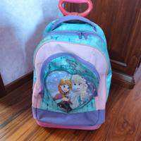 Trolley scuola Frozen bimba