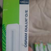 N. 25 Lampadine OSRAM DULUX D/E 18W - 1200 lumen