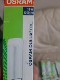 N. 25 Lampadine OSRAM DULUX D/E 18W - 1200 lumen