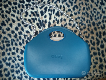 Borsa donna O-bag col. Petrolio