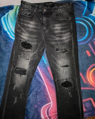 jeans drip neri