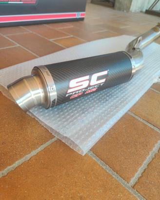 scarico sc project street triple 675 