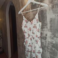 Tutina a fiori H&M Divided – Taglia 32 (XXS)