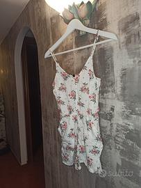 Tutina a fiori H&M Divided – Taglia 32 (XXS)