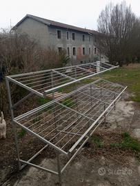 espositori in acciaio per ortofrutta