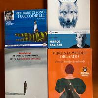 4 audiolibri CD Rom MP3