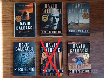 Lotto 5 Thriller di David Baldacci - Collana Oscar