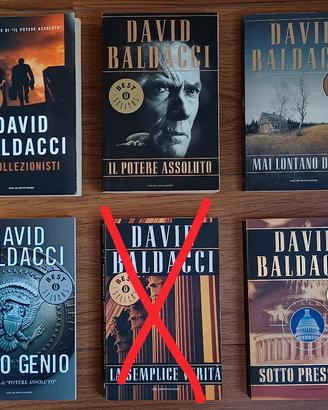 Lotto 5 Thriller di David Baldacci - Collana Oscar