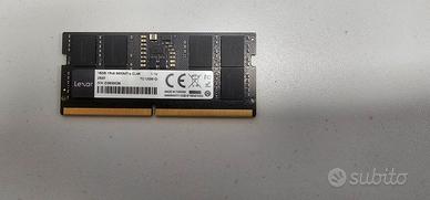 memoria ram DDR 5 16gb 
