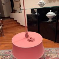 Lampada a sospensione con paralume