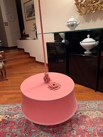 Lampada a sospensione con paralume