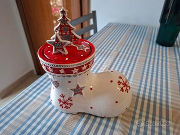 Portabiscotti natalizio