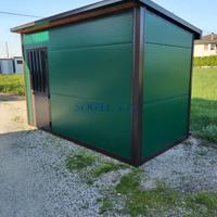 Casetta coibentata da giardino misure 4 x 2 m