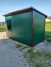 Casetta coibentata da giardino misure 4 x 2 m