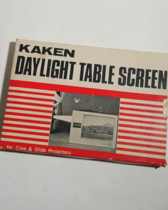 Kaken Daylight Table Screen Vintage per Proiezione