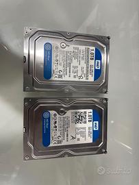 2 Hard Disk 1 TB WD 7200 rpm – SMART OK