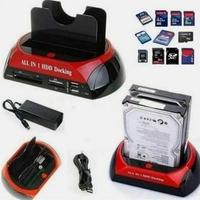 Dock HDD 3.5"/2.5" + lettori card