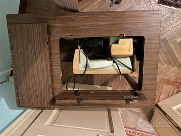 Singer Macchina da cucire elettrica antica